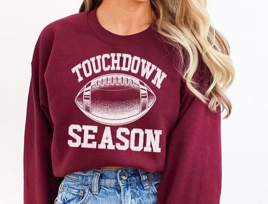 Fall Football Game Day Touchdown Season Sweatshirt