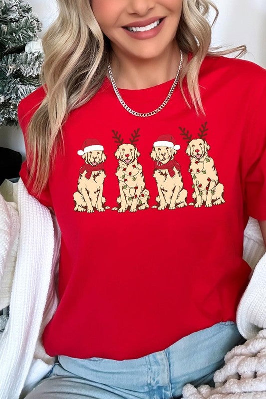 Christmas Dogs Graphic Tee