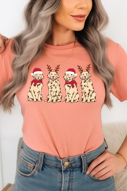 Christmas Dogs Graphic Tee