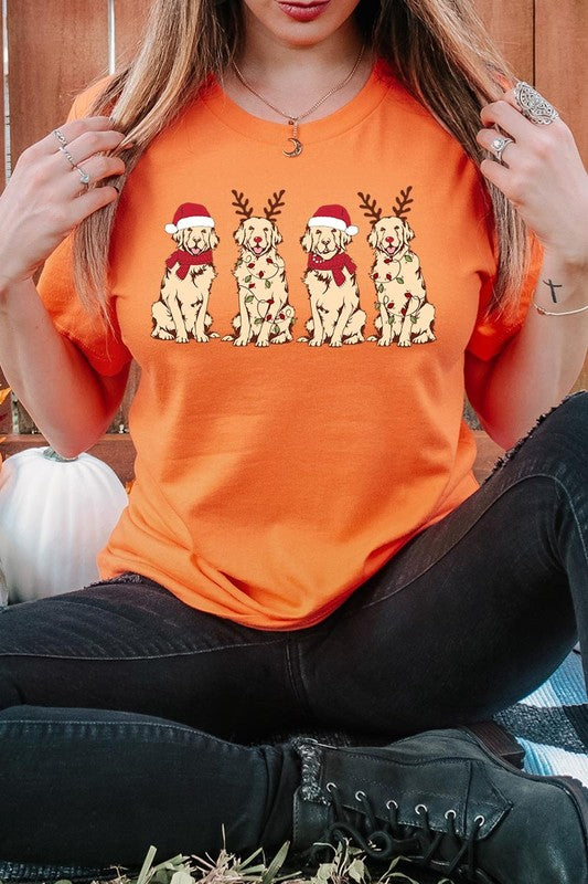 Christmas Dogs Graphic Tee