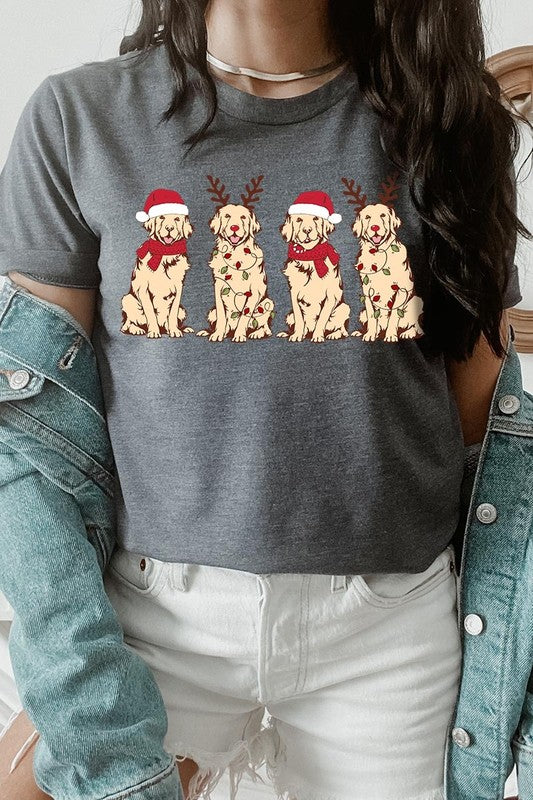 Christmas Dogs Graphic Tee