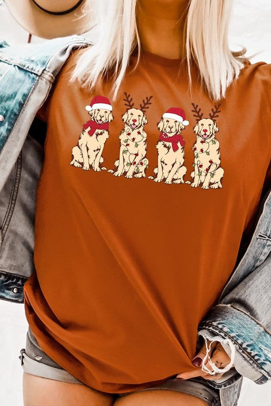 Christmas Dogs Graphic Tee