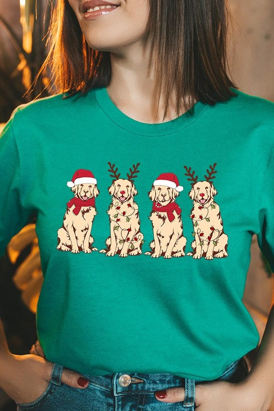 Christmas Dogs Graphic Tee