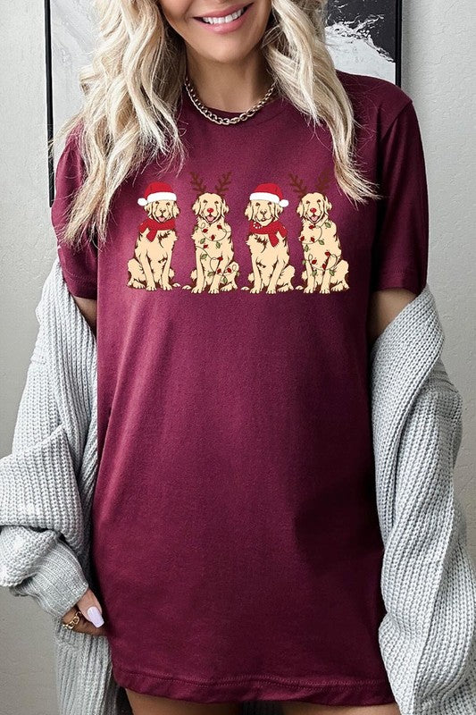 Christmas Dogs Graphic Tee